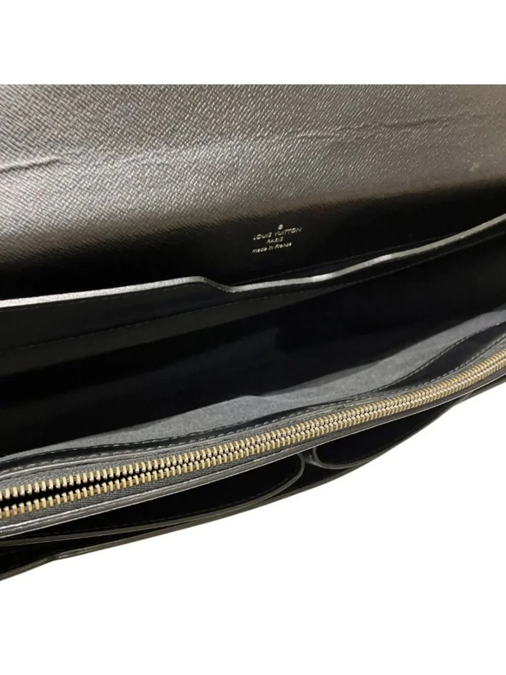 Louis Vuitton Taiga Business Bag Leather